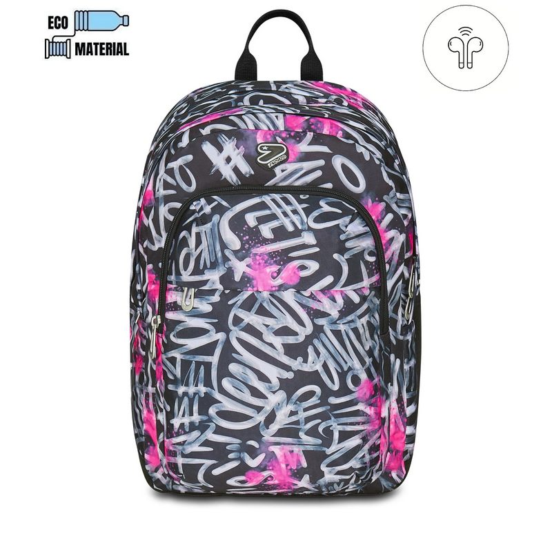Zaino scuola seven detach grs pro xxl graffiti 899